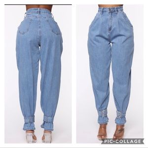 Fashion Nova Rhinestone Jeans